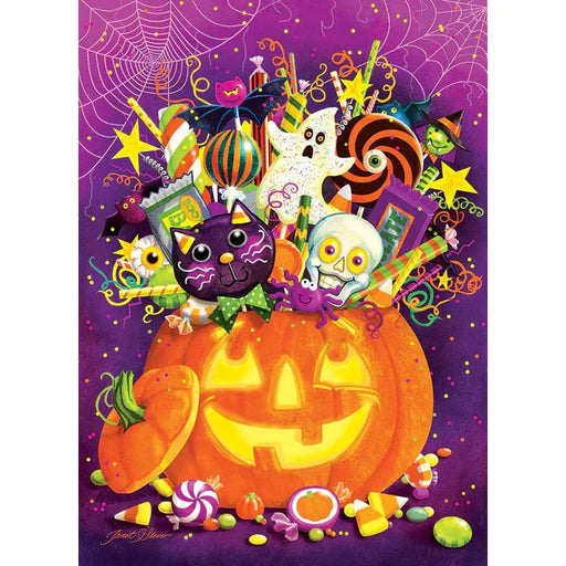 Tricky Treats 350 Piece Family Jigsaw Puzzle Cobble Hill - for just $17.99! 