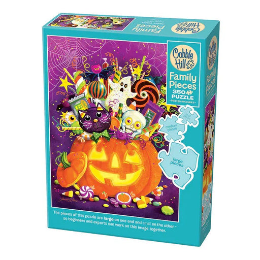 Tricky Treats 350 Piece Family Jigsaw Puzzle Cobble Hill - for just $17.99! 