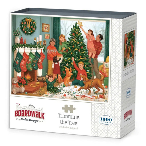 Trimming the Tree 1000 Piece Jigsaw Puzzle Boardwalk - for just $23.99! 