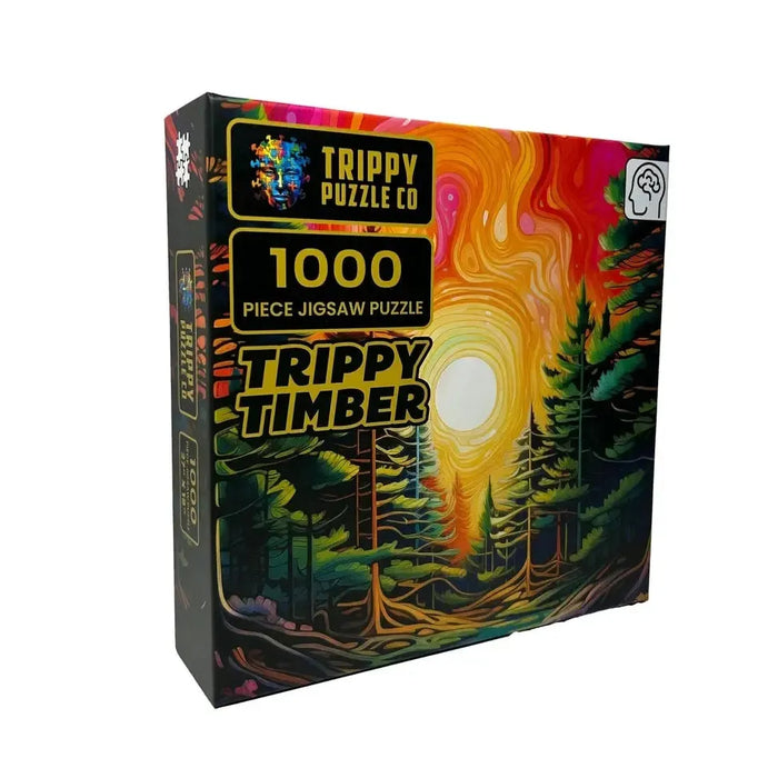 Trippy Timber 1000 Piece Jigsaw Puzzle Trippy - for just $19.99! 