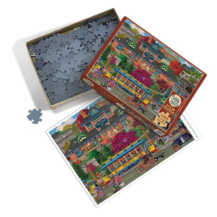 Trolley Station 275 Large Piece Jigsaw Puzzle Cobble Hill - for just $17.99! 