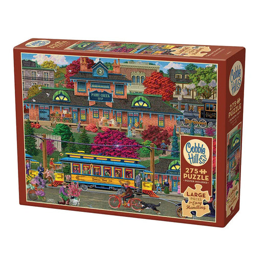 Trolley Station 275 Large Piece Jigsaw Puzzle Cobble Hill - for just $17.99! 