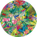 Tropical 500 Piece Round Jigsaw Puzzle Gibsons - for just $19.99! 
