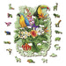 Tropical Birds 300 Piece Wood Jigsaw Puzzle Wooden City - for just $24.99! 