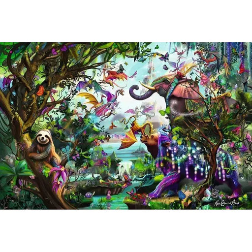 Tropical Dragons 4000 Piece Jigsaw Puzzle Ravensburger - for just $59.99! 
