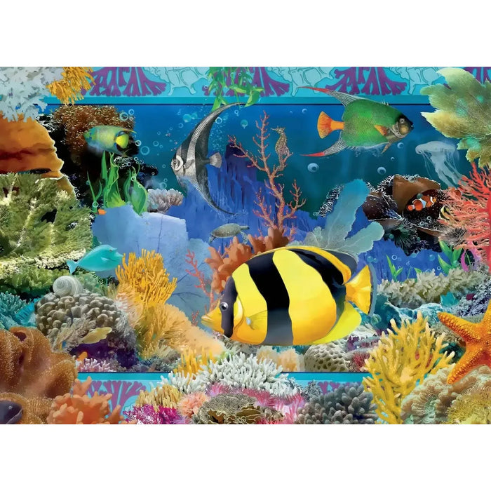 Tropical Fish 1000 Piece Soft Touch Jigsaw Puzzle Crown Point - for just $19.99! 