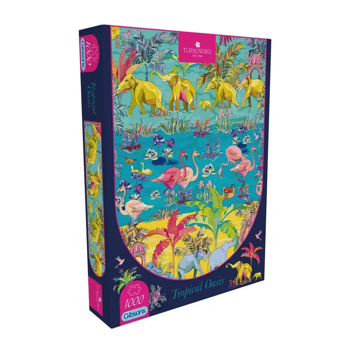 Tropical Oasis 1000 Piece Jigsaw Puzzle Gibsons - for just $24.99! 