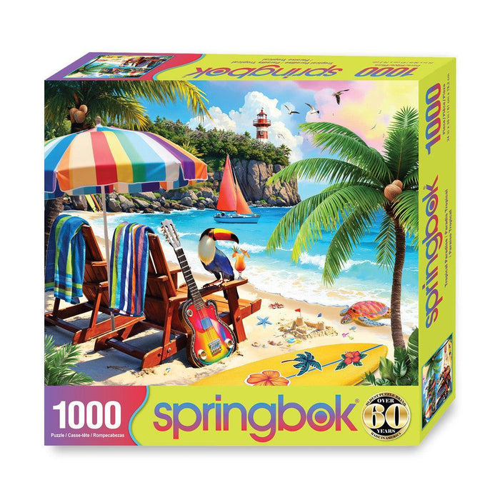 Tropical Paradise 1000 Piece Jigsaw Puzzle Springbok - for just $19.99! 