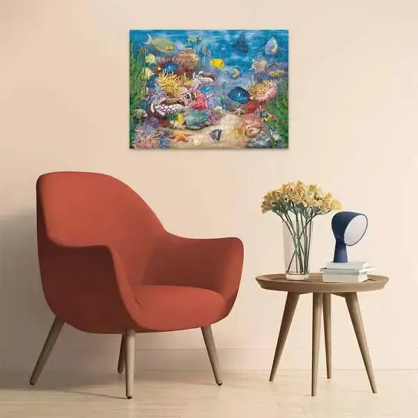 Tropical Reef Life 750 Piece Jigsaw Puzzle Ravensburger - for just $29.99! 