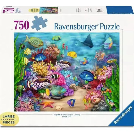 Tropical Reef Life 750 Piece Jigsaw Puzzle Ravensburger - for just $29.99! 