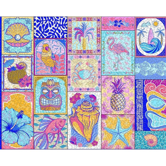 Tropical Vibes 1000 Piece Jigsaw Puzzle Springbok - for just $19.99! 