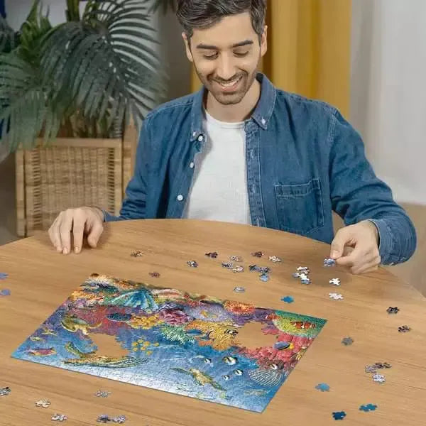 Tropical Waters 500 Piece Jigsaw Puzzle Ravensburger - for just $19.99! 