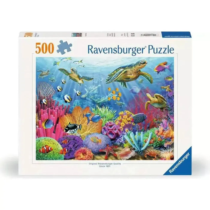 Tropical Waters 500 Piece Jigsaw Puzzle Ravensburger - for just $19.99! 