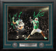 Jeremiah Trotter Sr & Jr Philadelphia Eagles Autographed 16x20 Framed Photo with Draft Inscriptions - for just $149.99! 