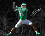 Jeremiah Trotter, Jr. Blackout Philadelphia Eagles Autographed 11" x 14" Football Photo - for just $39.99! 