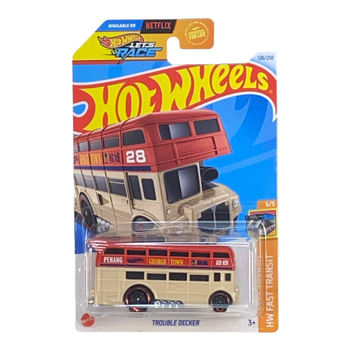 Hot Wheels Trouble Decker - Fast Transit Series 5/5 - for just $1.79! 
