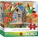 Trumpet Vines & Tree Sparrows 300 Large Piece Jigsaw Puzzle Eurographics - for just $17.99! 
