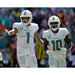 Tua Tagovailoa & Tyreek Hill Miami Dolphins 8" x 10" Football Photo - for just $9.99! 