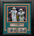 Tua Tagovailoa & Tyreek Hill Miami Dolphins 8" x 10" Framed Football Photo with Engraved Autographs - for just $79.99! 