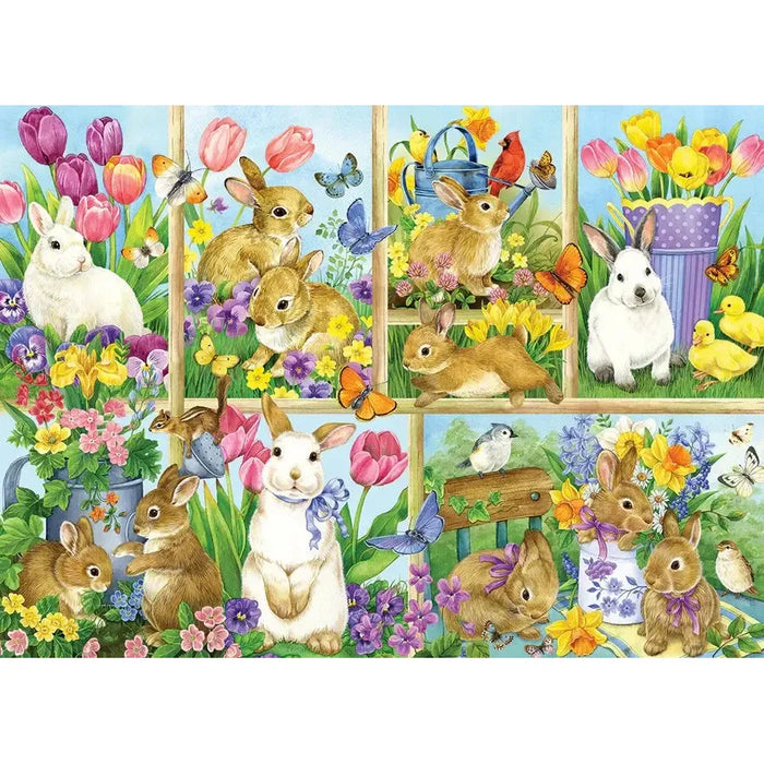 Tulip Time 500 Piece Jigsaw Puzzle Cobble Hill - for just $17.99! 