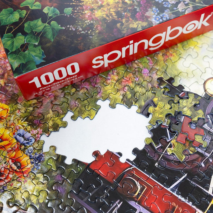 Tunnel Pass 1000 Piece Jigsaw Puzzle Springbok - for just $19.99! 