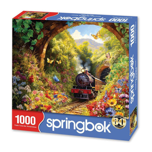 Tunnel Pass 1000 Piece Jigsaw Puzzle Springbok - for just $19.99! 