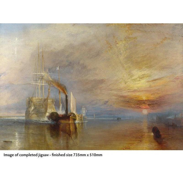 Turner: The Fighting Temeraire 1000 Piece Jigsaw Puzzle Flame Tree - for just $19.99! 