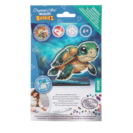 Turtle "Ocean" Crystal Art Buddies Kit Craft Buddy - for just $9.99! 