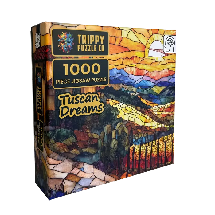 Tuscan Dreams 1000 Piece Jigsaw Puzzle Trippy - for just $19.99! 