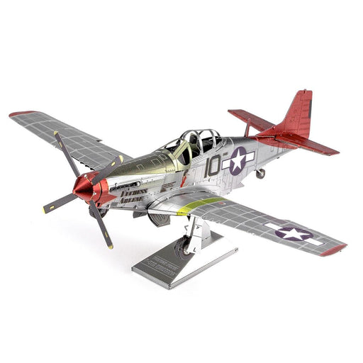 Tuskegee Airmen P-51D Mustang Premium 3D Steel Model Kit Metal Earth - for just $19.99! 