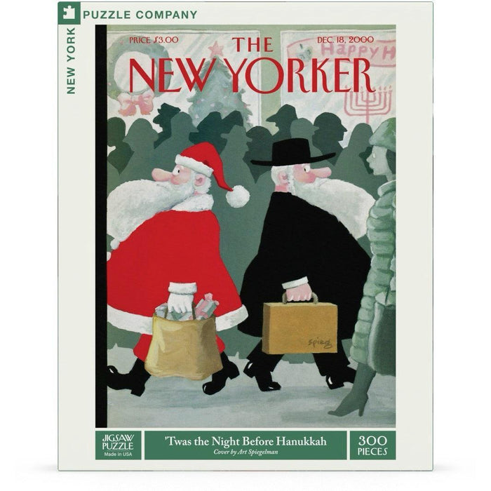 'Twas the Night Before Hanukkah The New Yorker 300 Piece Jigsaw Puzzle NYPC - for just $26.99! 