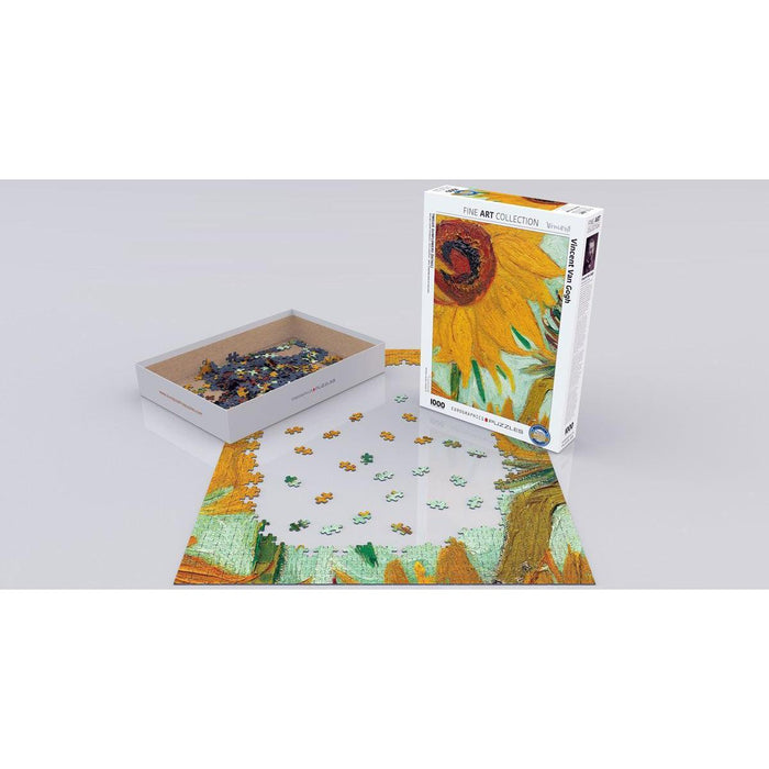 Twelve Sunflowers (Detail) 1000 Piece Jigsaw Puzzle Eurographics - for just $19.99! 