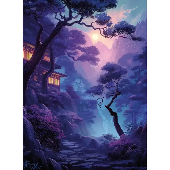 Twilight in Violet 1000 Piece Jigsaw Puzzle Final Piece - for just $19.99! 