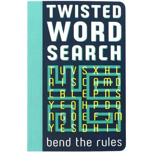Twisted Word Search Puzzle Book Ginger Fox - for just $10.99! 
