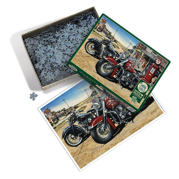 Two for the Road 1000 Piece Jigsaw Puzzle Cobble Hill - for just $19.99! 
