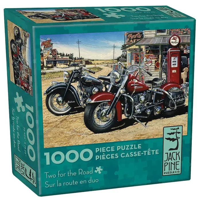 Two for the Road 1000 Piece Jigsaw Puzzle Jack Pine - for just $14.99! 