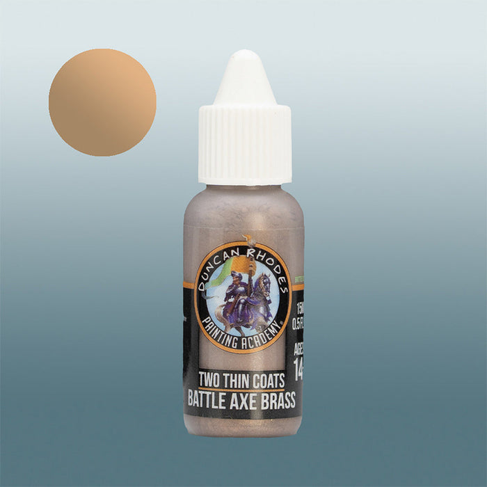 Two Thin Coats Metallic: Battle Axe Brass - for just $4.99! 