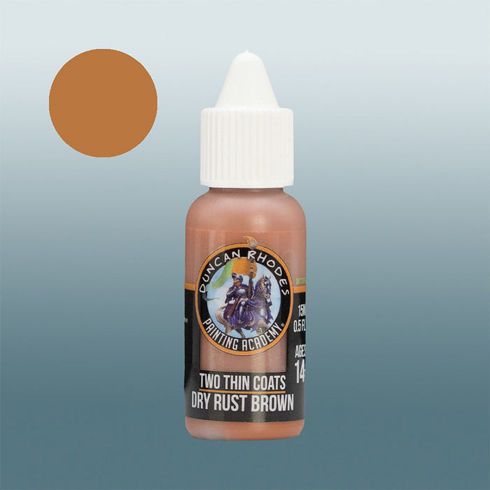 Two Thin Coats Midtone: Dry Rust Brown - for just $4.99! 