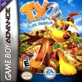 Front cover view of Ty The Tasmanian Tiger 2 Bush Rescue - Nintendo GameBoy Advance