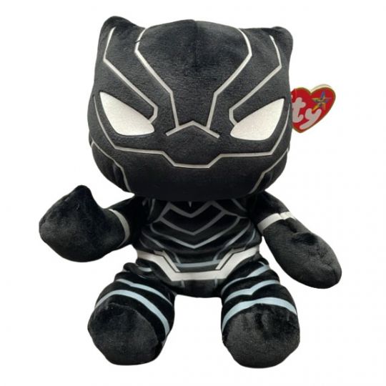 Ty Marvel Beanie Babies: Black Panther Floppy (Medium) - for just $11.99! 