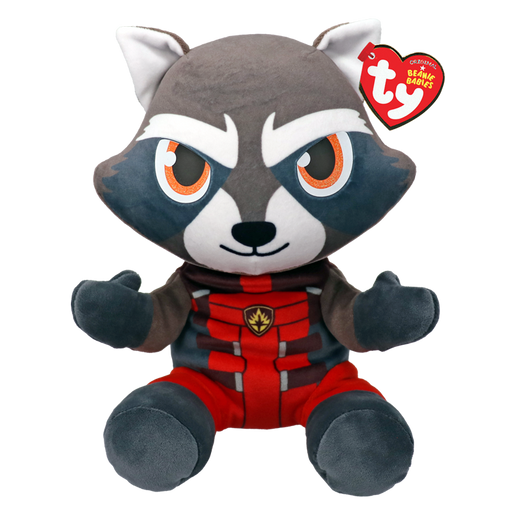 Ty Marvel Beanie Babies: Rocket (Small) - for just $6.99! 