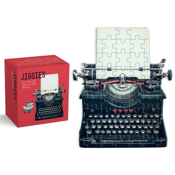 Typewriter 86 Piece Mini Jigsaw Puzzle Gibbs Smith - for just $12.99! 