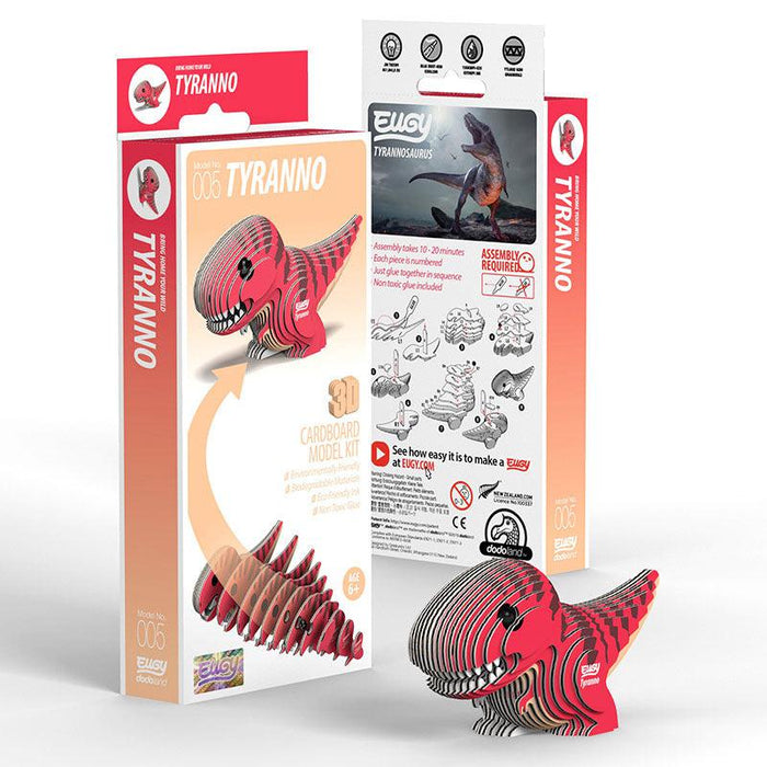 Tyranno 3D Cardboard Model Kit Eugy - for just $11.99! 