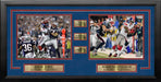 David Tyree & Mario Manningham Super Bowl Catches NY Giants 8x10 Framed Landscape Photos with Engraved Autographs - for just $129.99! 