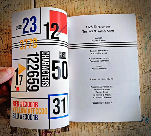 U26 Experiment (RPG  Book + PDF) - for just $12.99! 