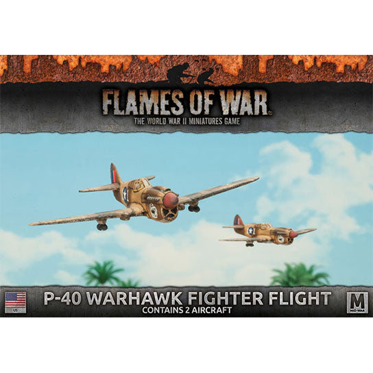 Flames of War: American P-40 Warhawk Fighter Flight (Mid War) - for just $30! 