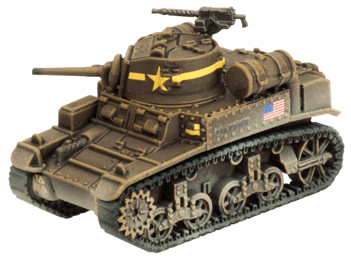 Flames of War: American M3 Stuart Light Tank Platoon (Mid War) - for just $50! 