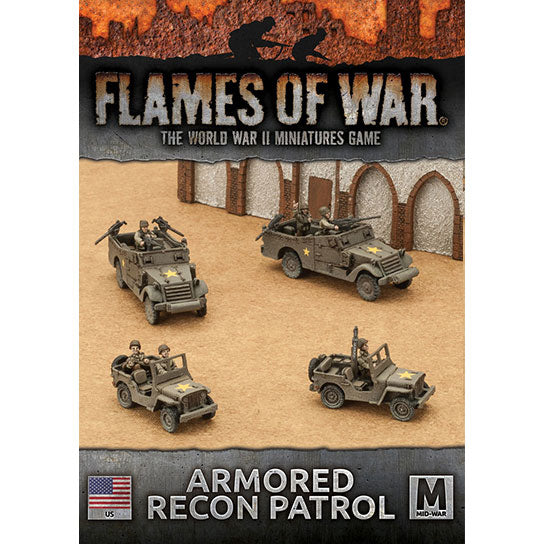 Flames of War: American Armored Recon Patrol (Mid War) - for just $37! 