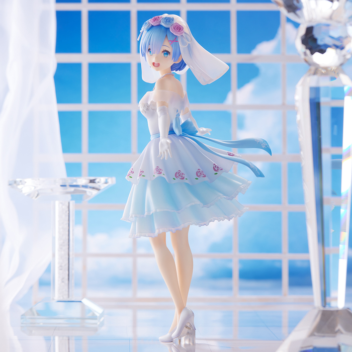 Union Creative: Re:Zero Starting Life in Another World - Rem (Wedding Ver.) Complete Figure - for just $189.99! 