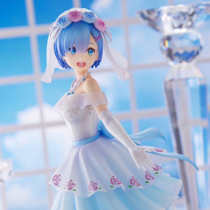 Union Creative: Re:Zero Starting Life in Another World - Rem (Wedding Ver.) Complete Figure - for just $189.99! 
